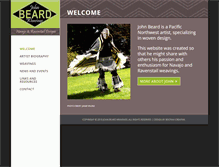 Tablet Screenshot of beardweaving.com